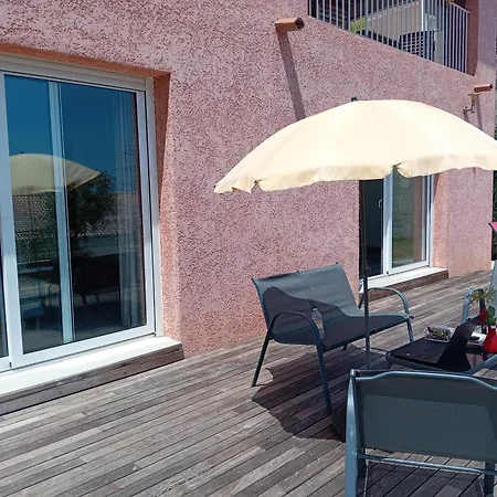 Haute-corse Bas De , 2 De 70 M2 , Vue , Jardin Et Terrasse Apartmán Furiani
