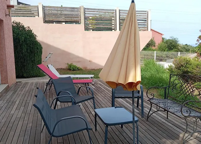 Haute-corse Bas De , 2 De 70 M2 , Vue , Jardin Et Terrasse Lejlighed